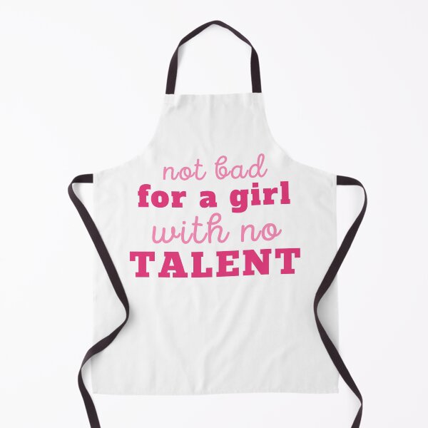 Item preview, Minimalist Not Bad for a Girl with No Talent | Funny Relatable Sarcastic Quote designed and sold by MiaDelelai.