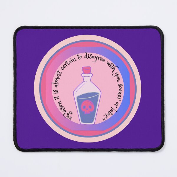 Item preview, Poison is disagreeing Alice in Wonderland designed and sold by FamilyCurios.