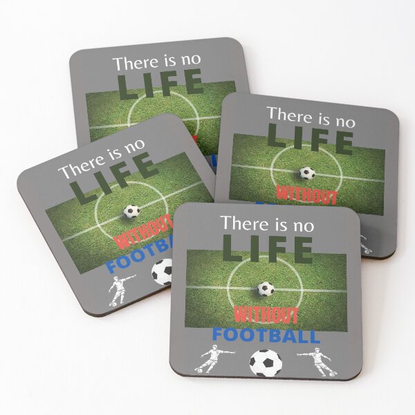 Item preview, There is no life without football. designed and sold by Design Vibes.
