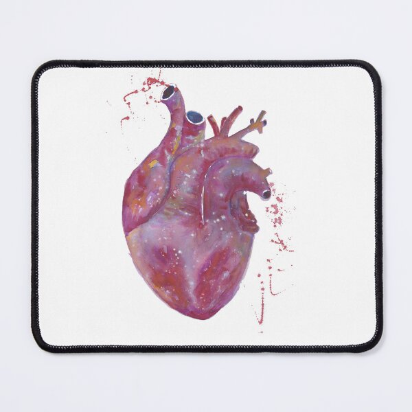 Item preview, Watercolour Anatomical Medical Heart Doctor designed and sold by ArtKarisma.