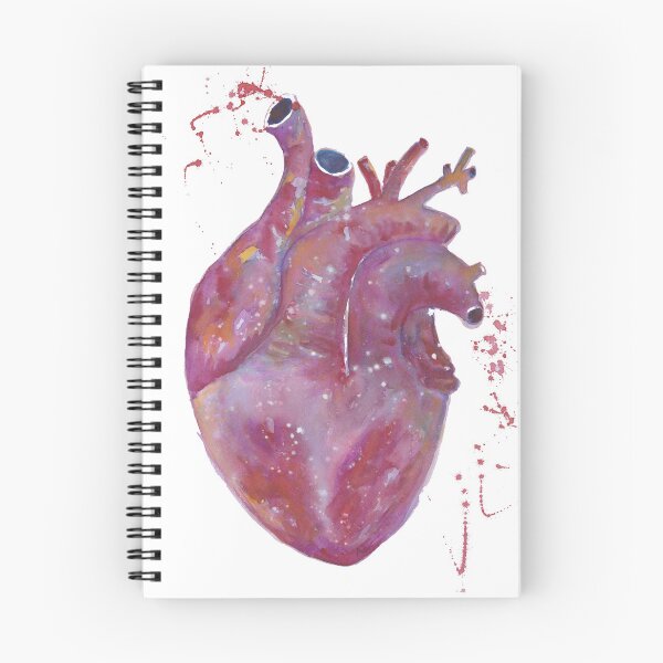Item preview, Watercolour Anatomical Medical Heart Doctor designed and sold by ArtKarisma.