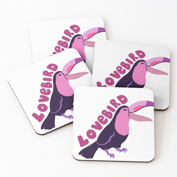 Item preview, Lovebird toucan valentine’s day designed and sold by scribbli.