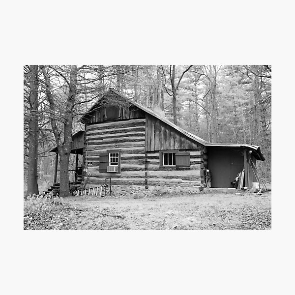 Cabin in the Woods Photographic Print