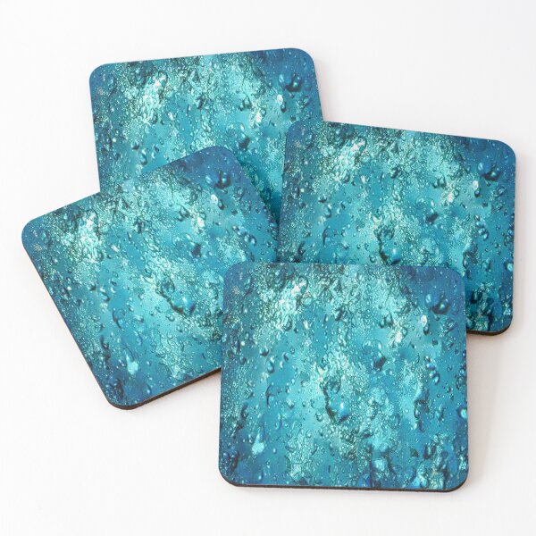 Item preview, Colorful February pattern in small blue droplet designed and sold by Bekindtome.