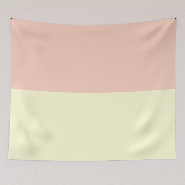 Item preview, Block colosr of light pink and light yellow  designed and sold by Amal20.