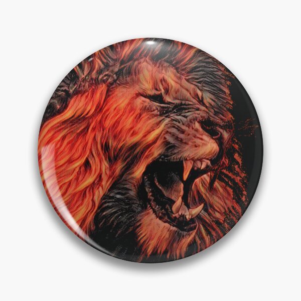 Item preview, Lion is my spirit animal, Lion Flames Essential Classic T-Shirt designed and sold by harry mac.