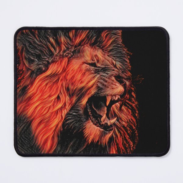 Item preview, Lion is my spirit animal, Lion Flames Essential Classic T-Shirt designed and sold by harry mac.