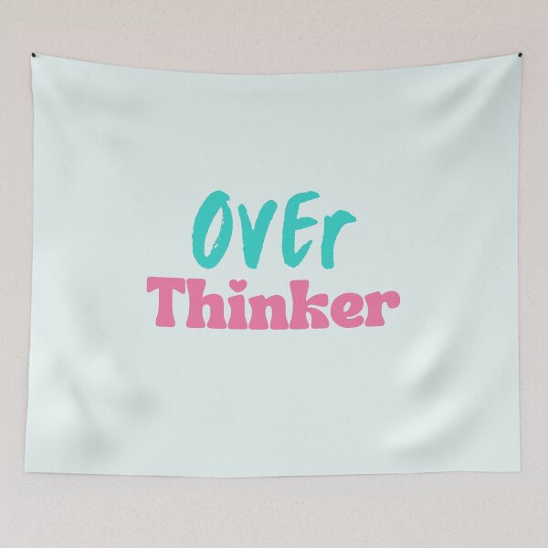 Item preview, Spray Paint Pink and Turquoise Over Thinker Sarcastic Saying | Relatable Funny Quote designed and sold by MiaDelelai.