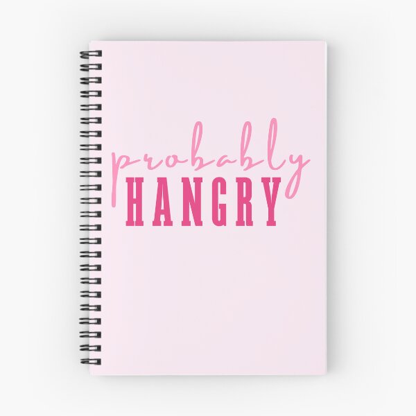 Item preview, Funny Cursive Probably Hangry Relatable Bold Quote designed and sold by MiaDelelai.