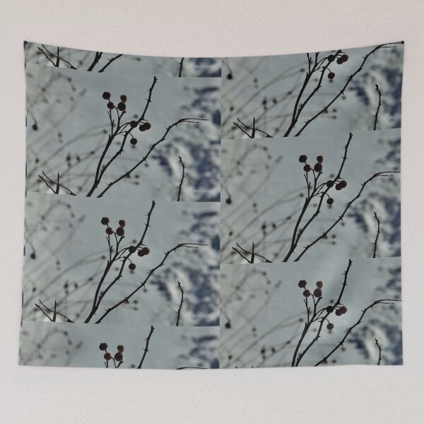 Item preview, Wild berry In the snow  designed and sold by Yannis Lobaina Art .