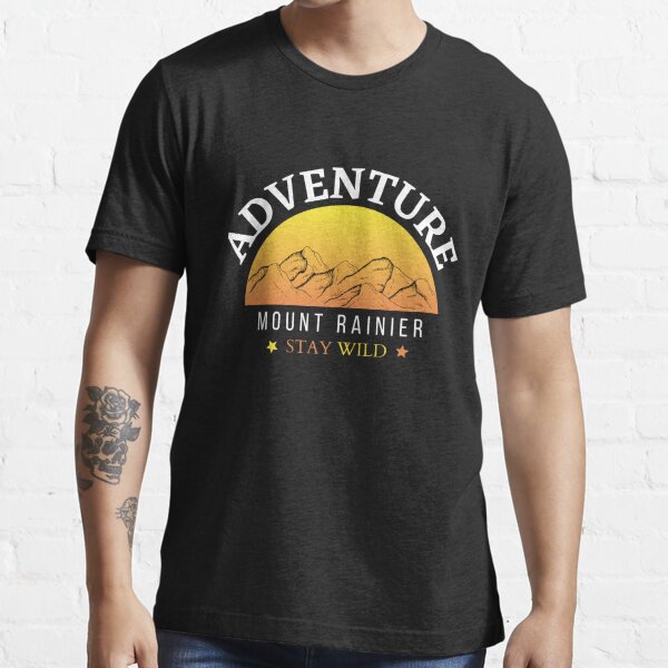 Adventure Mount Rainier Essential T-Shirt