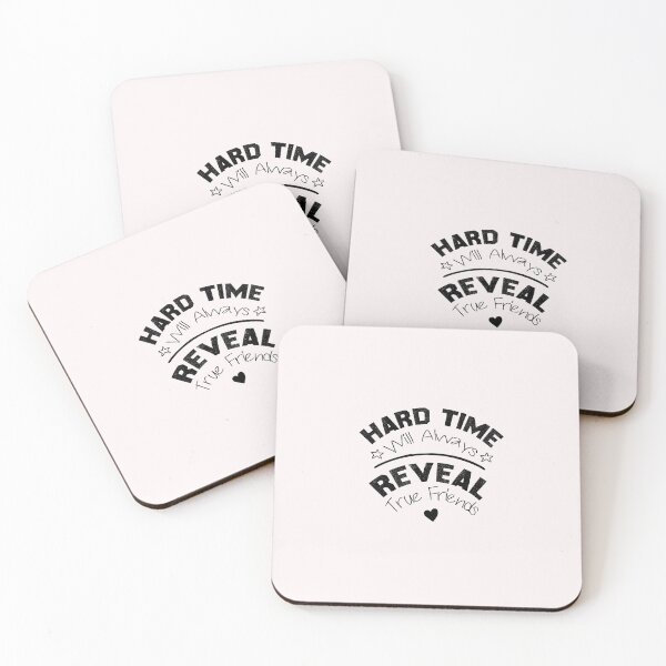 Item preview, hard time will always reveal true friends designed and sold by Crystakim.