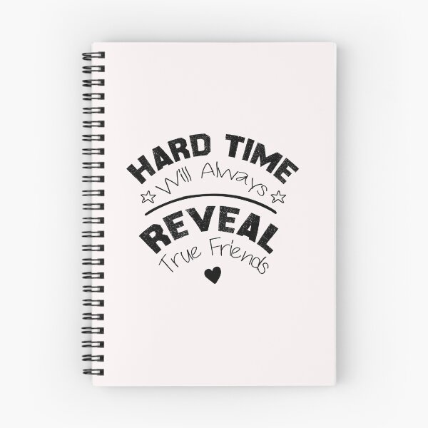Item preview, hard time will always reveal true friends designed and sold by Crystakim.