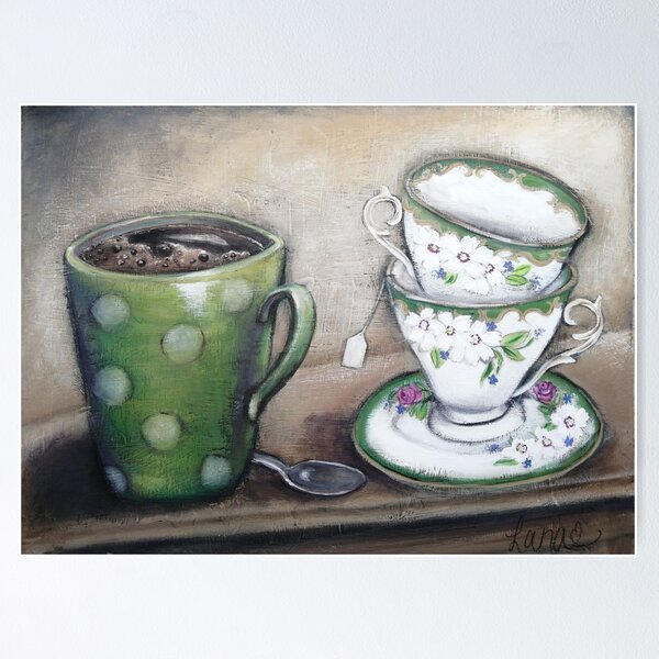 Item preview, Coffee meets Tea designed and sold by Lanas-Art.