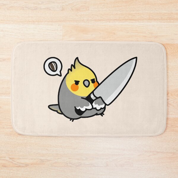 Item preview, Chubby Cockatiel Knife designed and sold by birdhism.