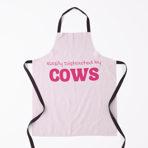 Item preview, Easily Distracted By Cows | I Love Cows | Farm Girl Pink Quote designed and sold by MiaDelelai.