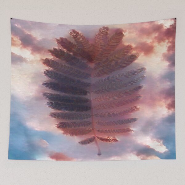 Item preview, Colorful February pattern in small leaf floating in the sky designed and sold by Bekindtome.