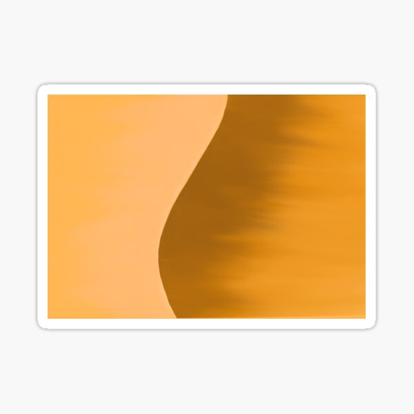 Sand Dune illustration Sticker