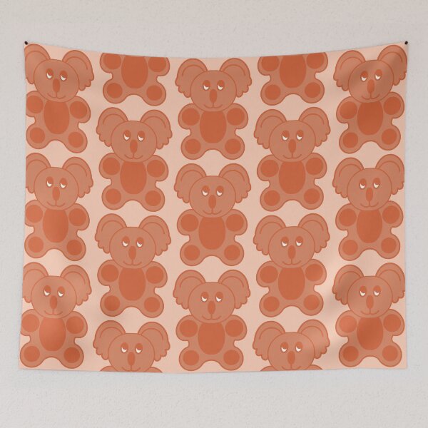 Item preview, Orange Gummy Koala designed and sold by BashfulMagpie.
