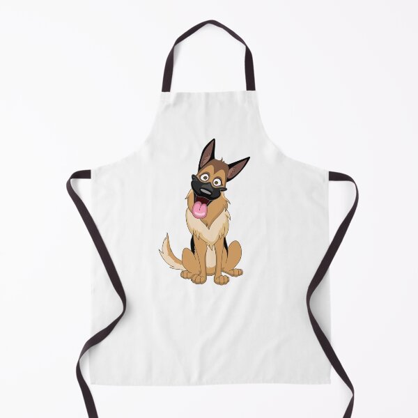 Item preview, A funny cute german shepherd design designed and sold by Doggymadness.