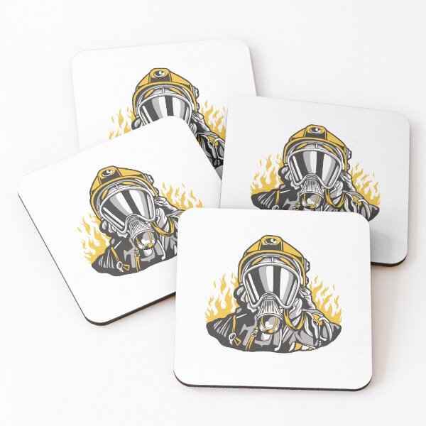 Item preview, firefighter-in-uniform designed and sold by Petit-creativ.