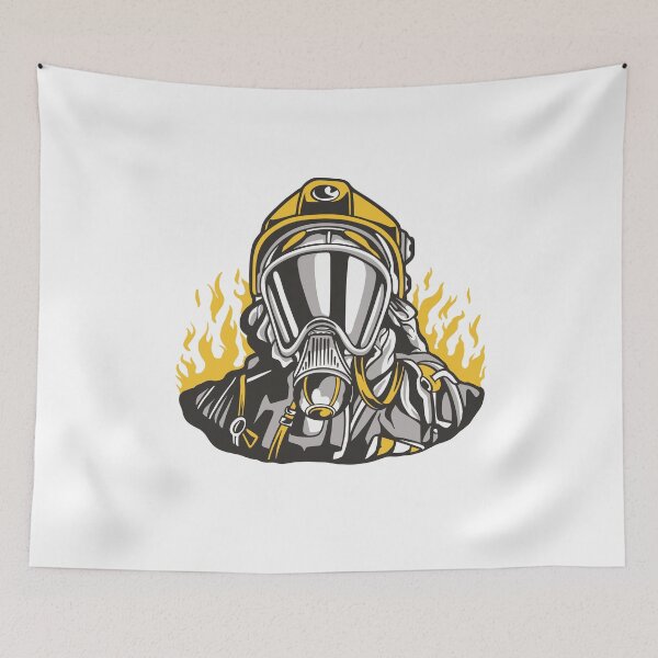 Item preview, firefighter-in-uniform designed and sold by Petit-creativ.
