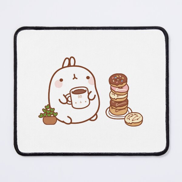 Item preview, Cute Bunny Coffee & Donuts designed and sold by PourElla.