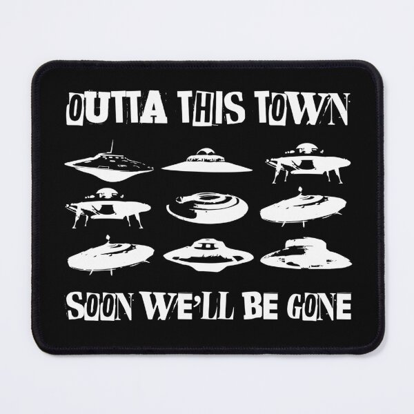 Item preview, SOON WE'LL BE GONE UFO designed and sold by outtathistown.