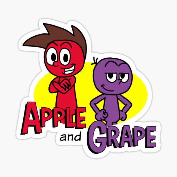 Artikel-Vorschau von Apfel und Traube mit Logo, designt und verkauft von Chazs-Stuff.