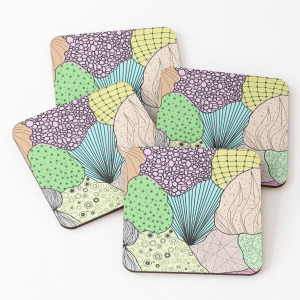Item preview, abstract digital zentangle art designed and sold by baybaybaiba.