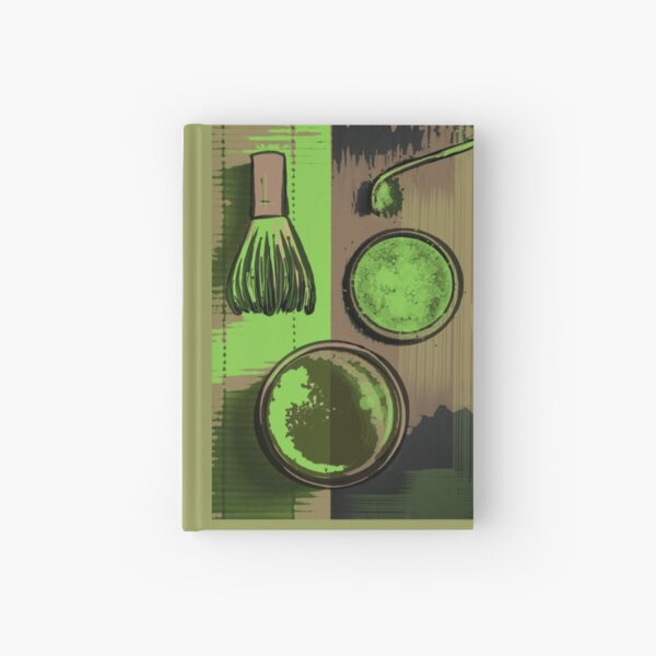 Matcha grüner Tee Notizbuch