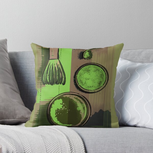 Item preview, Matcha Green Tea - Japanese Tea Ceremony Illustration designed and sold by ArtStyleAlice.