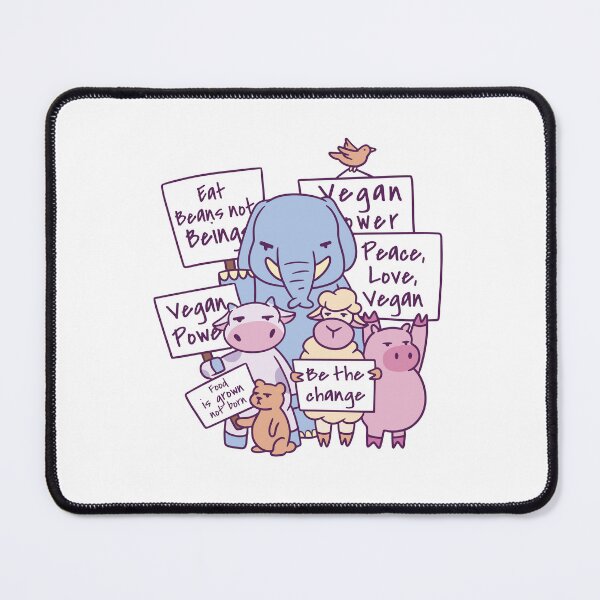 Item preview, protesting-animals-vegan designed and sold by Petit-creativ.