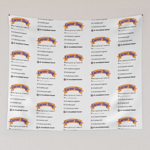 Item preview, Career Day – Want to be SOLITARY! designed and sold by Ferocious-Pear.