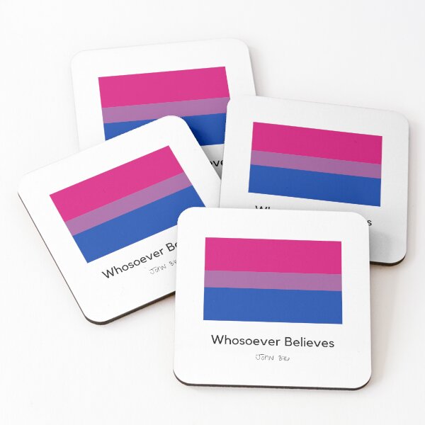 Item preview, Whosoever Believes John 3:16 bi colors designed and sold by Eccentricitees.