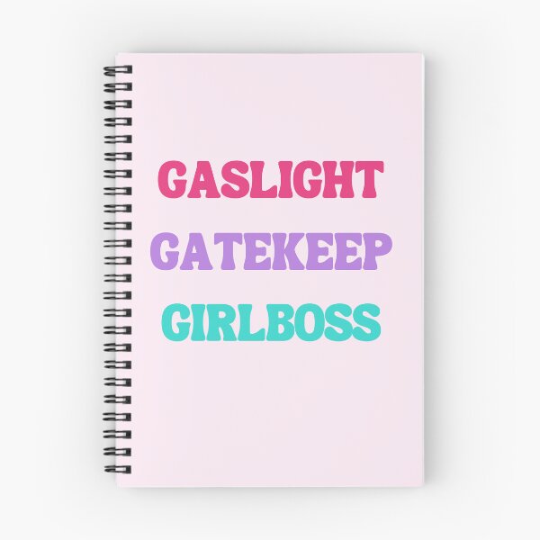 Item preview, Gaslight Gatekeep Girlboss Funny Quote designed and sold by MiaDelelai.