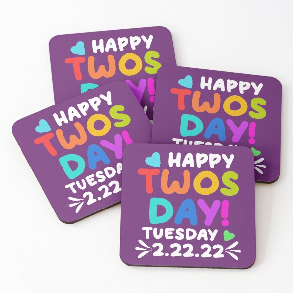 Item preview, Happy Twosday, martes 22 de febrero de 2022, diseño divertido de Twosday designed and sold by DesignHouse07.