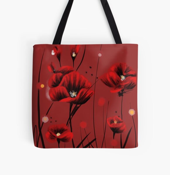 Item preview, Fiery poppies designed and sold by ArtStyleAlice.
