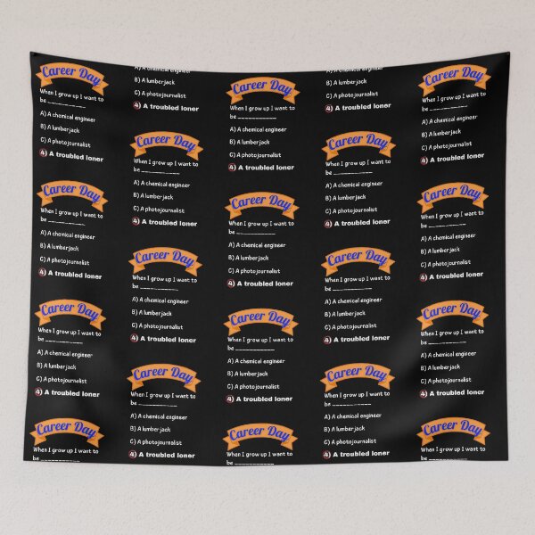 Item preview, Career Day – Want to Be SOLITARY! designed and sold by Ferocious-Pear.