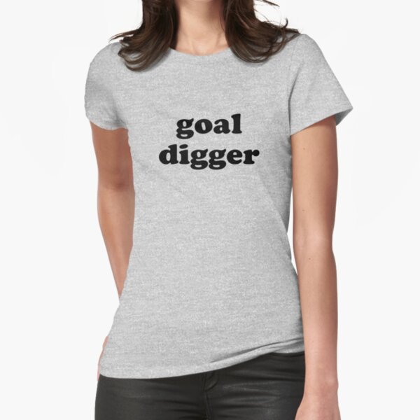Womens Sayings T-shirt Goal Digger Stylish Wording Top WD023 – RB Design  Store