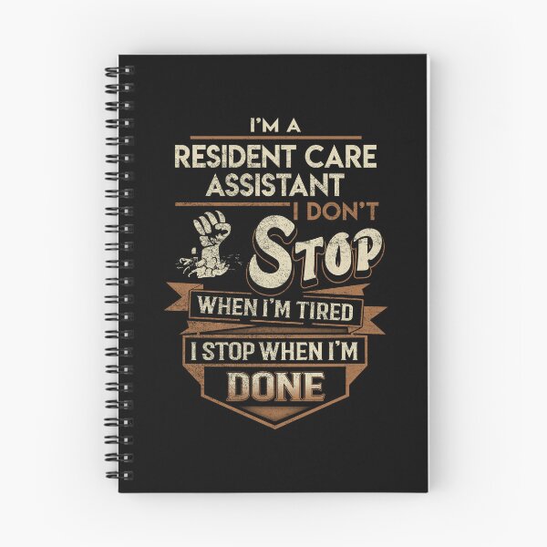 Item preview, Resident Care Assistant T Shirt - I Stop When Done Job Gift Item Tee designed and sold by natalinedk.
