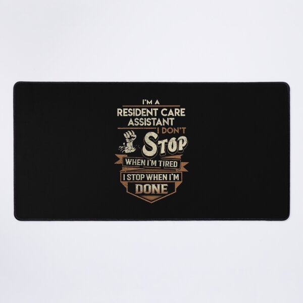 Item preview, Resident Care Assistant T Shirt - I Stop When Done Job Gift Item Tee designed and sold by natalinedk.