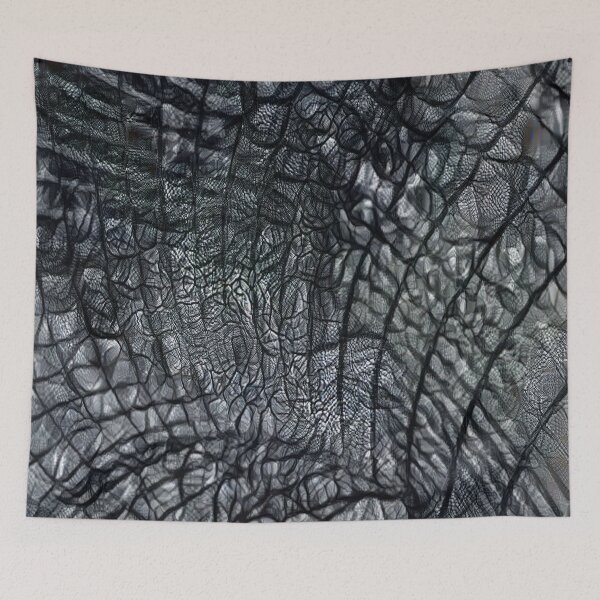 Item preview, Colorful February pattern in charcoal black designed and sold by Bekindtome.
