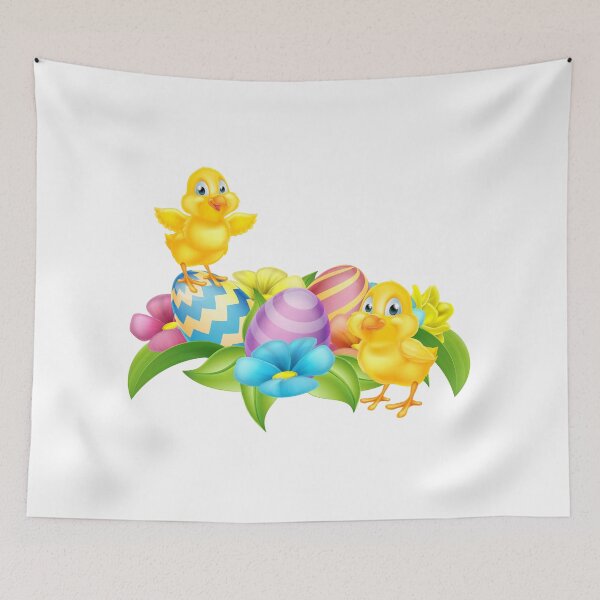 Item preview, Colorful Easter Chicks and Eggs designed and sold by silviaol.