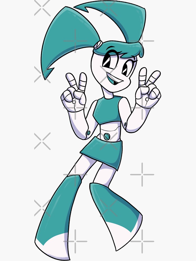 Jenny Wakeman XJ9 - My Life Is Teenage Robot - Sticker