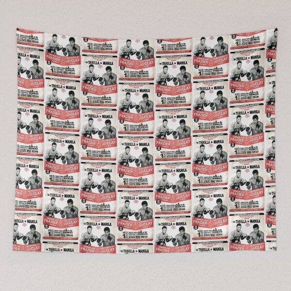 Item preview, Muhammad Ali vs. Joe Frazier Thrilla in Manilla Poster designed and sold by kingroy.