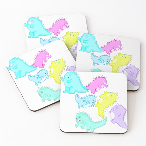 Item preview, Monstruos arcoiris kawaii lindos designed and sold by BekahS.