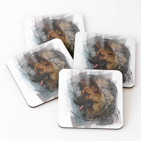 Item preview, German shepherd portrait  designed and sold by ranker666.