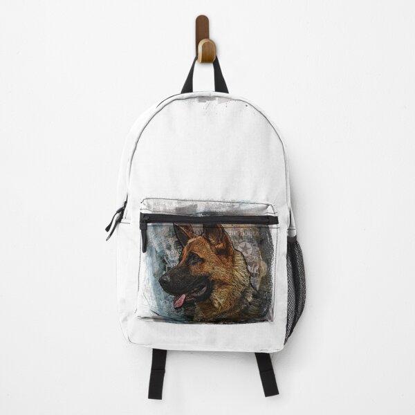 Item preview, German shepherd portrait designed and sold by ranker666.