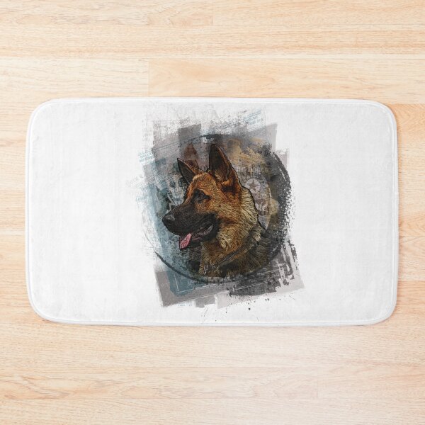 Item preview, German shepherd portrait  designed and sold by ranker666.